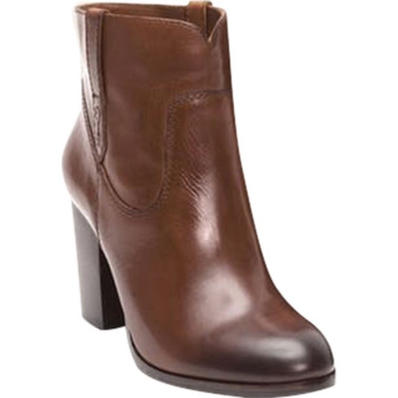 Frye Shoes - Frye Myra Western Leather Ankle Boots 8.5
